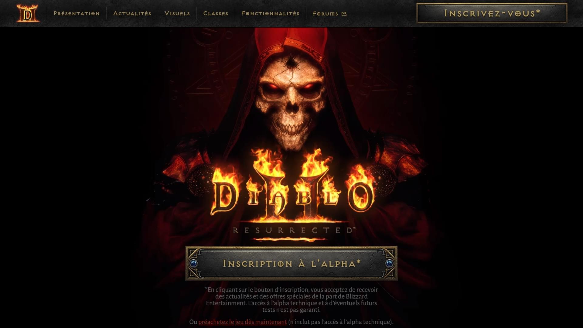 Intégration CSS de Diablo II - Ressurected