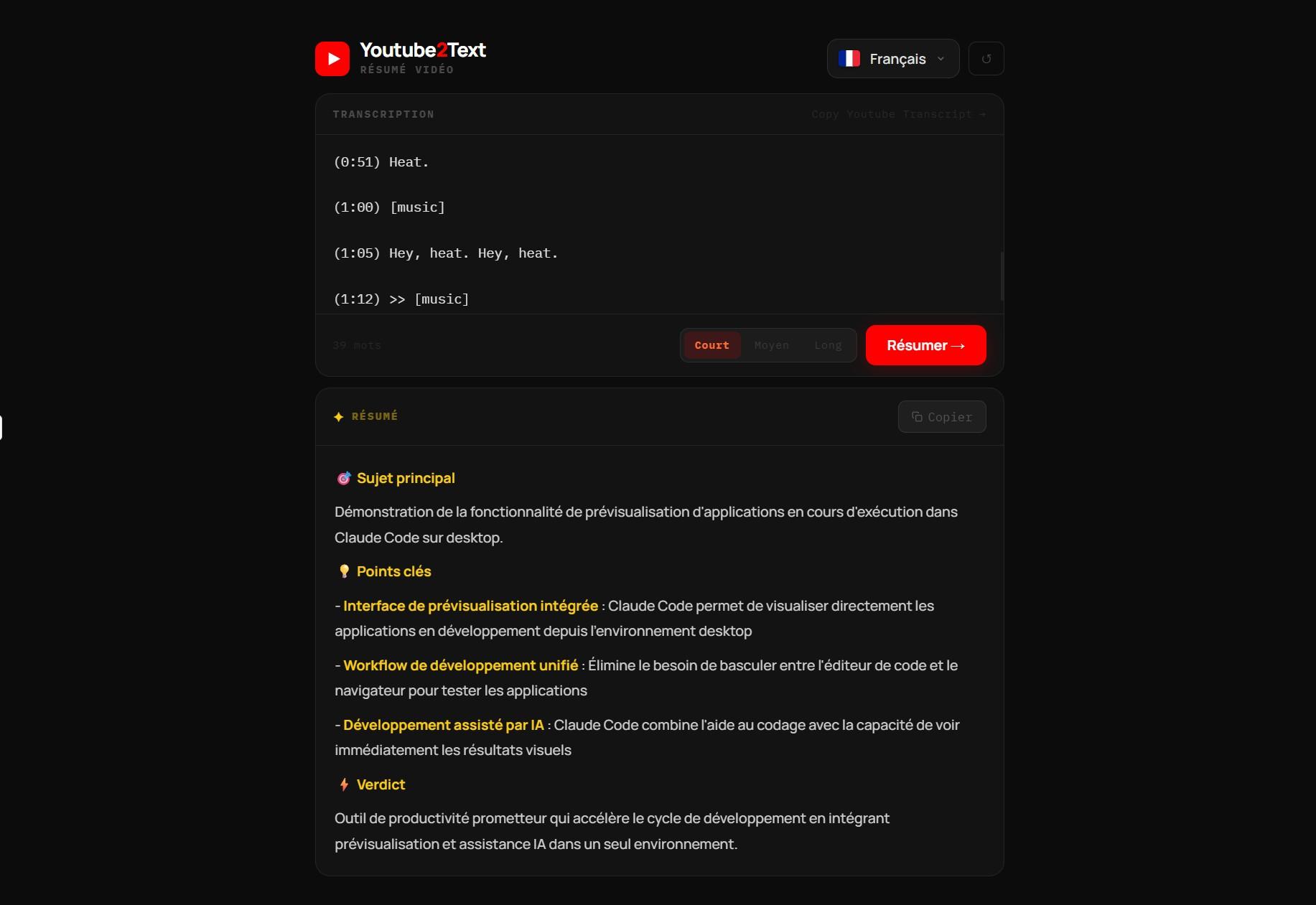 Youtube2Text