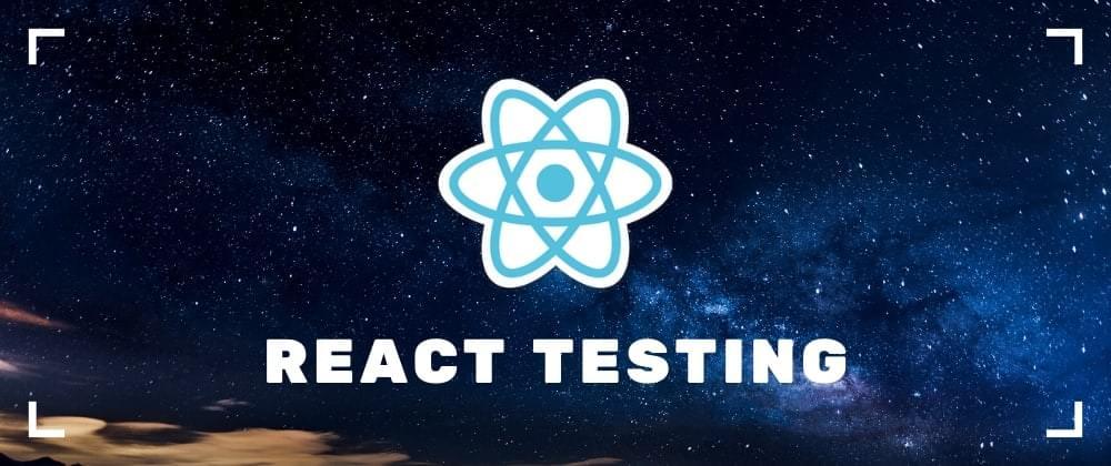React testing